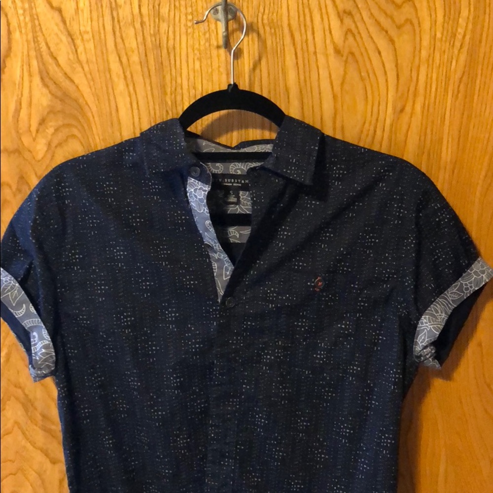 Blue button down - Picture 4 of 4